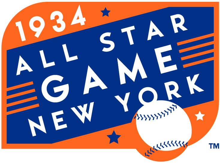 MLB All-Star Game 1934 Misc Logo iron on transfers for clothing